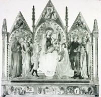 Matrimonio mistico di Santa Caterina con San Francesco d'Assisi, San Raffaele Arcangelo, San Michele Arcangelo, San Ludovico di Tolosa